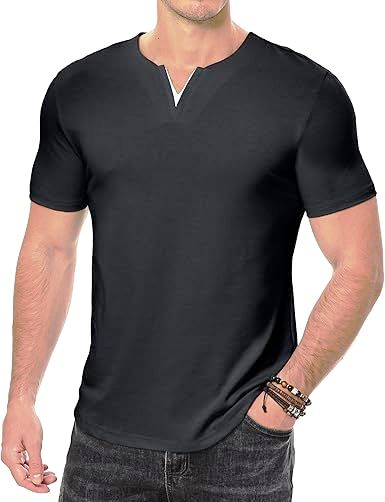 jmierr mens muscle slim t shirts